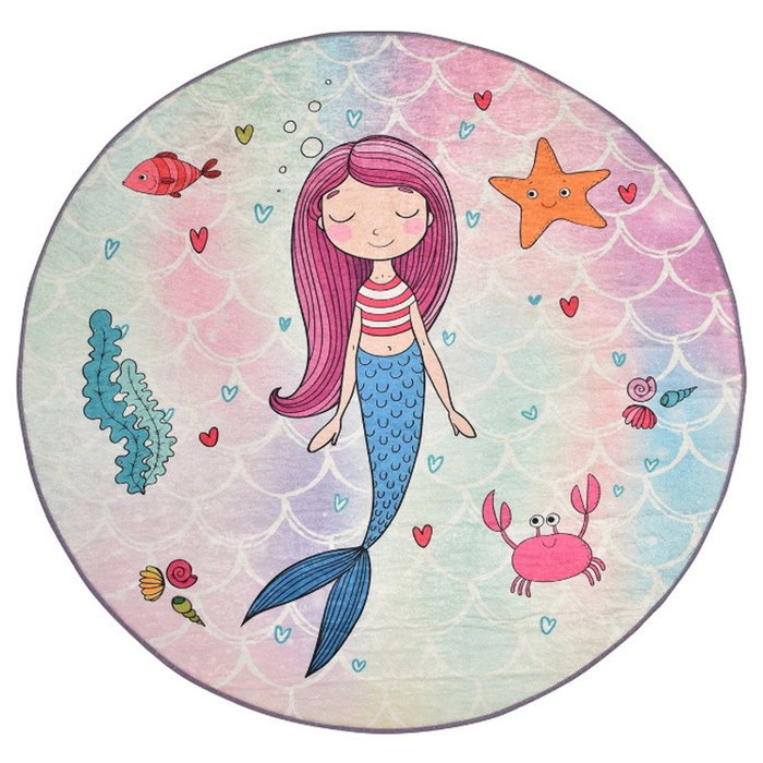 Conceptum Alfombra Mermaid Multicolor 140 cm
